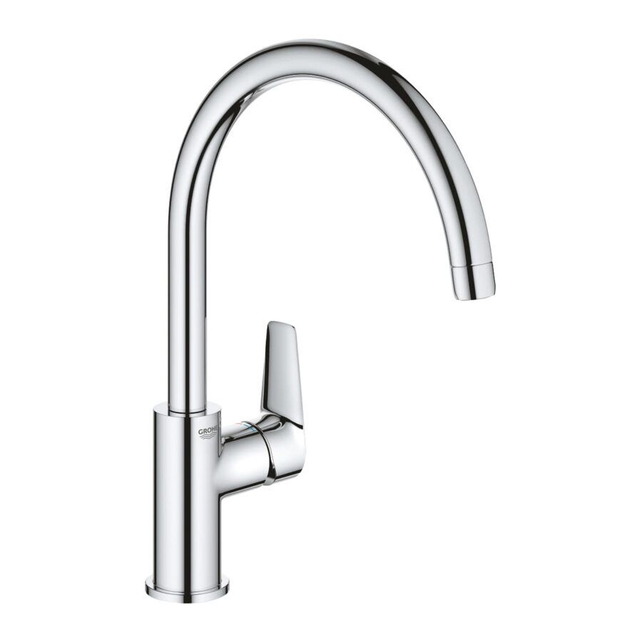 Dřezová baterie Grohe Project s otočným ramínkem chrom SIKOBGPRO282