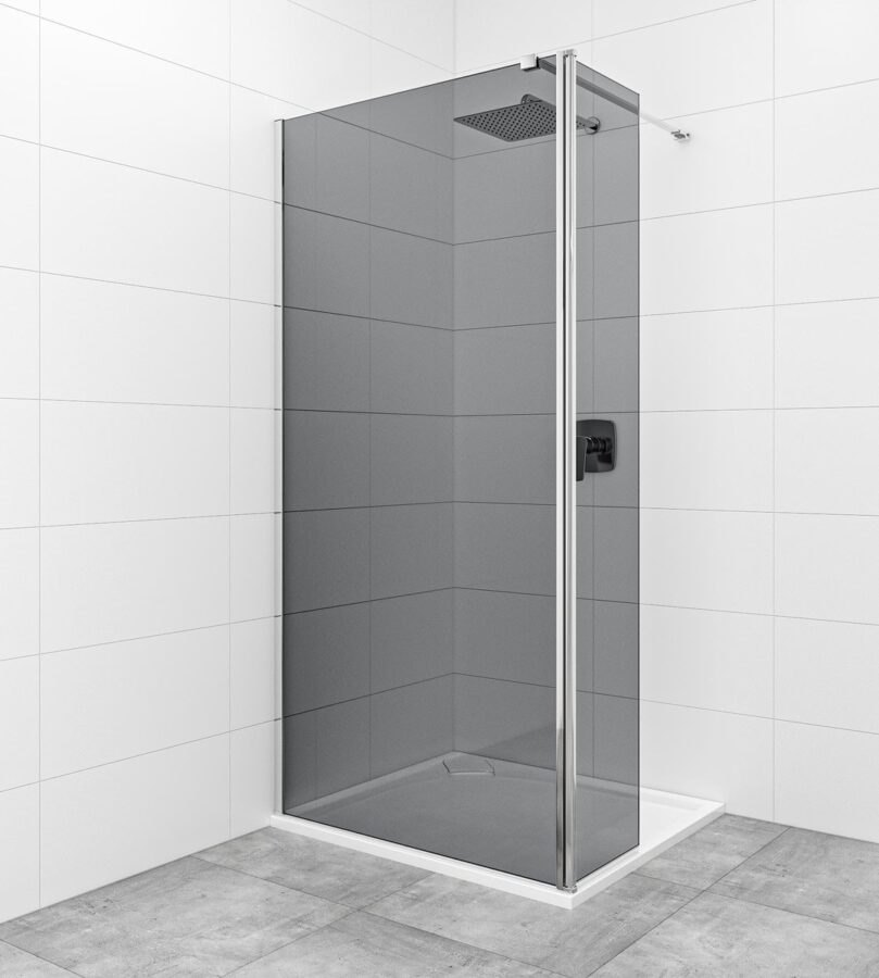 Sprchová zástěna Walk-in 90 cm SAT SATBWI90KSPRROZ