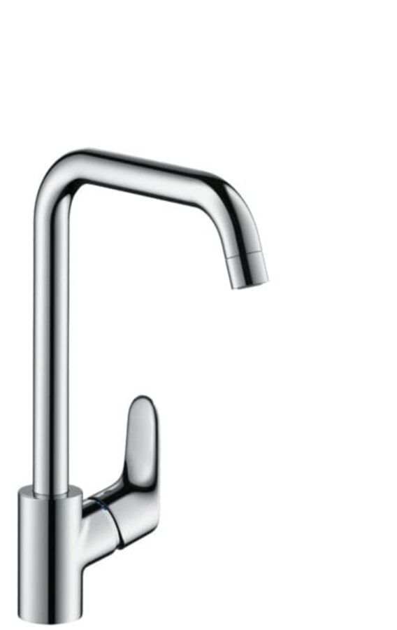 Dřezová baterie Hansgrohe Focus s otočným ramínkem chrom 31821000